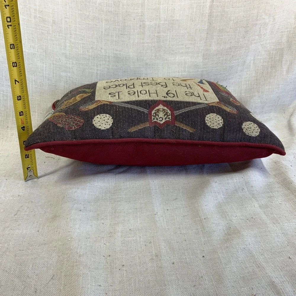 Golf‎ Tapestry Pillow 